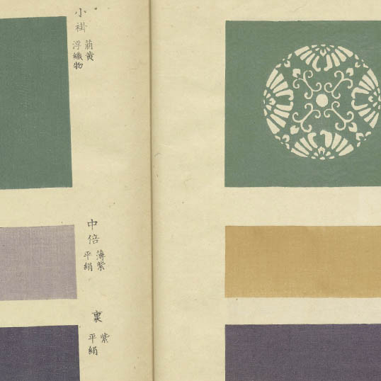織文圖會 / [松岡辰方 ; 本間百里補 ; 校正者小杉榅邨 ; 編輯者今泉定介] (Shokumon zue) vol. 2