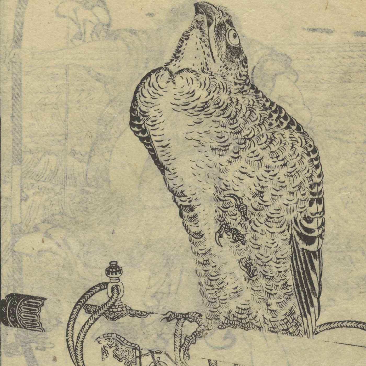 由利雅野居鷹 / 万亭叟馬 [作]; 葛飾北斎 [画] (Yuriwaka nozue no taka) vols 1-5
