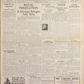 Honi Soit 1939 Issue 17
