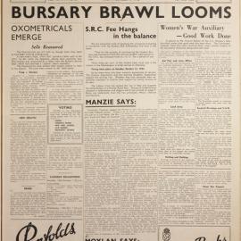 Honi Soit 1942 Issue 25