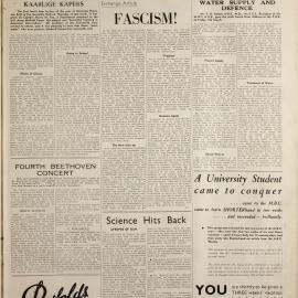 Honi Soit 1943 Issue 09
