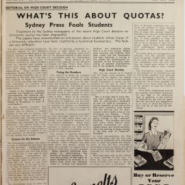 Honi Soit 1943 Issue 16