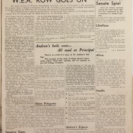 Honi Soit 1943 Issue 20
