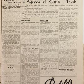 Honi Soit 1943 Issue 24