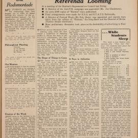 Honi Soit 1946 Issue 07