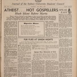 Honi Soit 1947 Issue 03