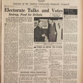 Honi Soit 1947 Issue 10