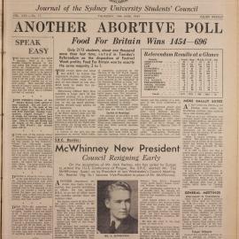 Honi Soit 1947 Issue 11