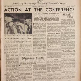 Honi Soit 1947 Issue 12