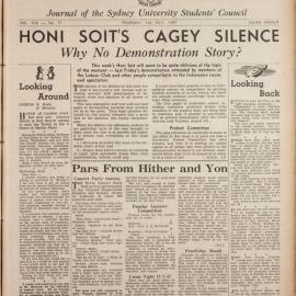 Honi Soit 1947 Issue 17