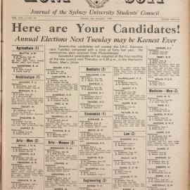 Honi Soit 1947 Issue 18