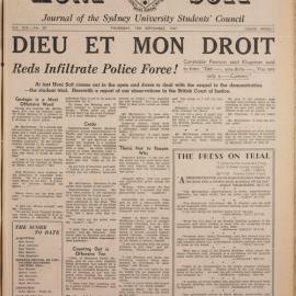Honi Soit 1947 Issue 20