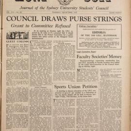 Honi Soit 1947 Issue 22