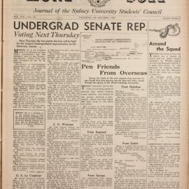 Honi Soit 1947 Issue 23