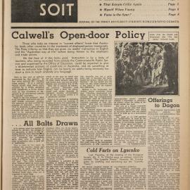 Honi Soit 1949 Issue 08