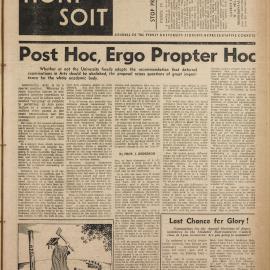 Honi Soit 1949 Issue 13