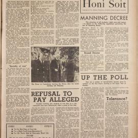 Honi Soit 1950 Issue 07