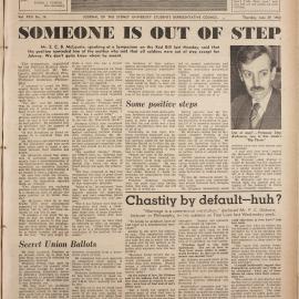 Honi Soit 1950 Issue 14