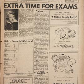 Honi Soit 1950 Issue 27