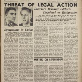 Honi Soit 1951 Issue 21