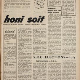 Honi Soit 1952 Issue 11