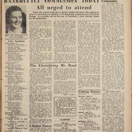 Honi Soit 1952 Issue 13