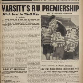 Honi Soit 1953 Issue 19