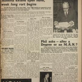 Honi Soit 1954 Issue 01