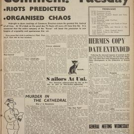 Honi Soit 1954 Issue 07
