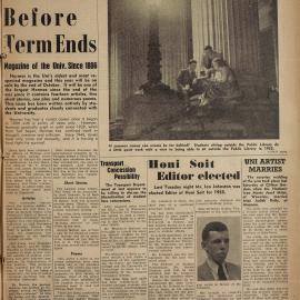 Honi Soit 1954 Issue 23