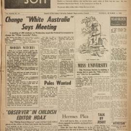 Honi Soit 1955 Issue 21