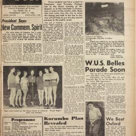 Honi Soit 1956 Issue 08