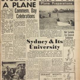 Honi Soit 1956 Issue 09