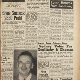 Honi Soit 1956 Issue 11