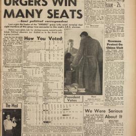 Honi Soit 1956 Issue 14