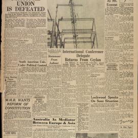 Honi Soit 1956 Issue 22