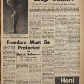 Honi Soit 1957 Issue 14