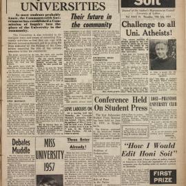 Honi Soit 1957 Issue 15