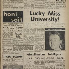 Honi Soit 1957 Issue 18