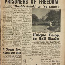 Honi Soit 1958 Issue 01