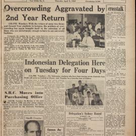 Honi Soit 1959 Issue 05