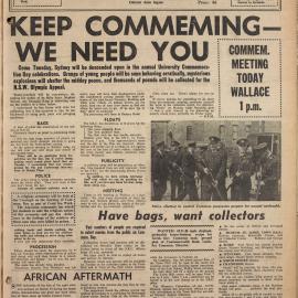 Honi Soit 1960 Issue 08