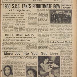 Honi Soit 1960 Issue 14