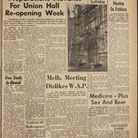 Honi Soit 1961 Issue 12