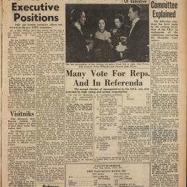 Honi Soit 1961 Issue 15