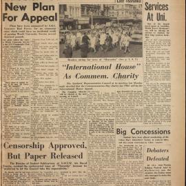 Honi Soit 1961 Issue 19