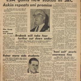 Honi Soit 1962 Issue 03