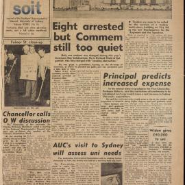 Honi Soit 1962 Issue 10