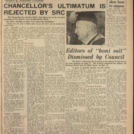 Honi Soit 1962 Issue 11