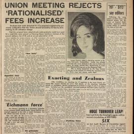 Honi Soit 1962 Issue 14